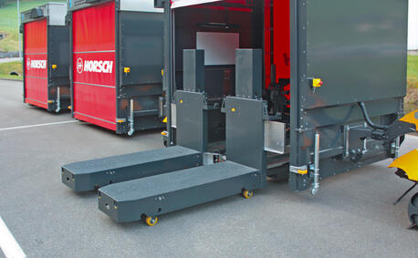 Autonomer Routenzug Industry Train IT600