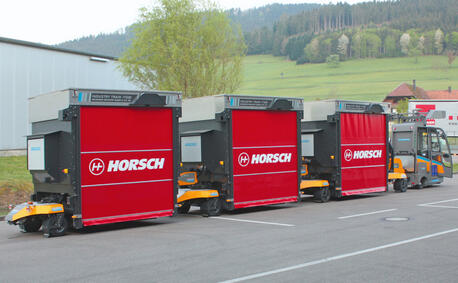 Autonomer Routenzug Industry Train IT600