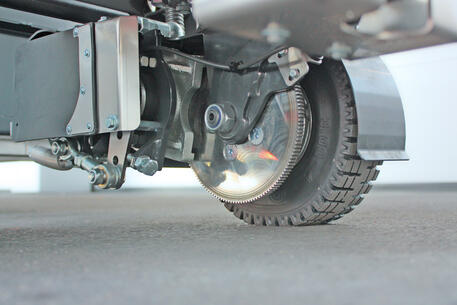 Elektrisch geregeltes Bremssystem für den Routenzug