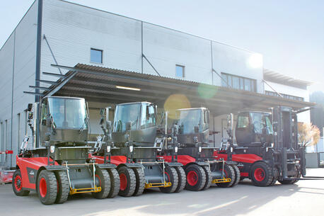 Drehkabine für Linde Schwerlast-Stapler 1401