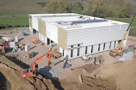 Neubau einer Produktionshalle