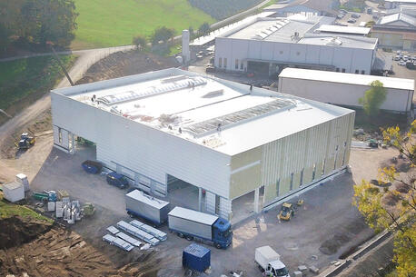 Neubau einer Produktionshalle