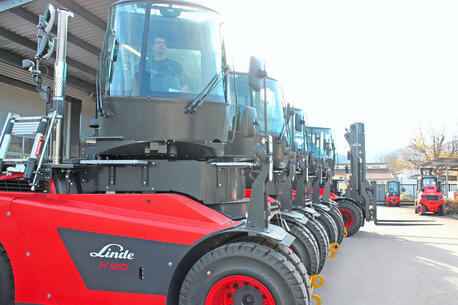 Drehkabine für Linde Schwerlast-Stapler 1401