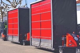 Routenzug Factory Train bei der Ehret GmbH, Mahlberg