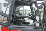 Panoramic seat for forklift trucks