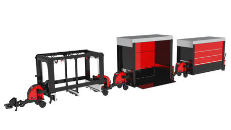 Tugger train Factory Train FT800