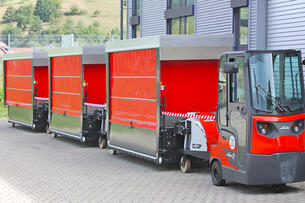 Routenzug Factory Train FT800 im Outdoor-Einsatz